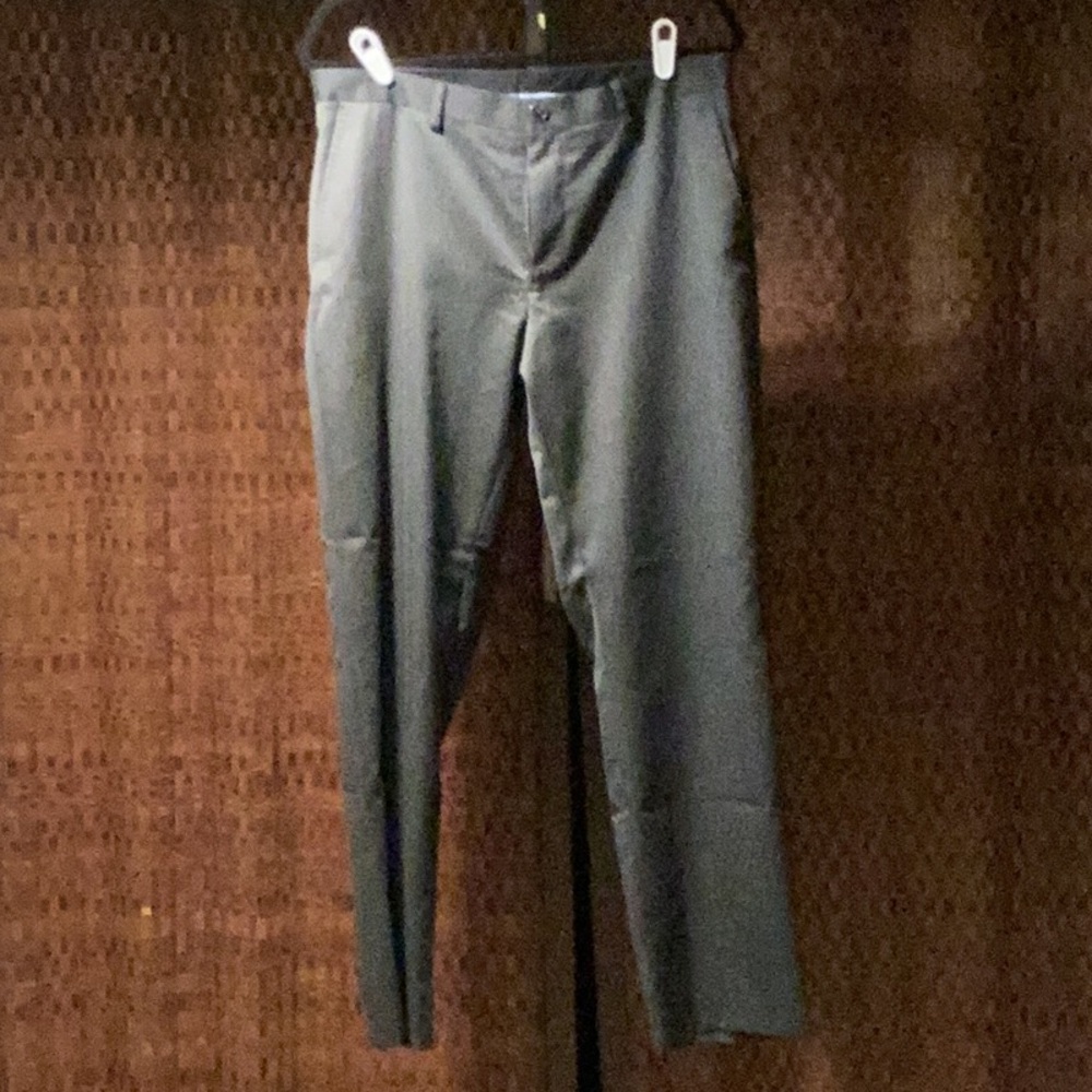 Marc Anthony Black Dress Pants Flat Front